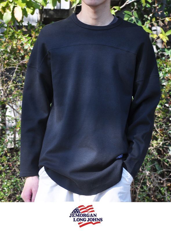 画像: 2021-11-21【JEMORGAN】 ジェーイーモーガン Crew neck cut and sew新入荷分アップしました。