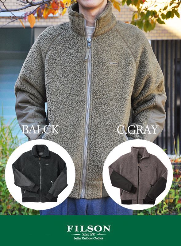 画像: 2021-11-30【FILSON】フィルソン SHERPA FLEECE JACKET新入荷分アップしました。