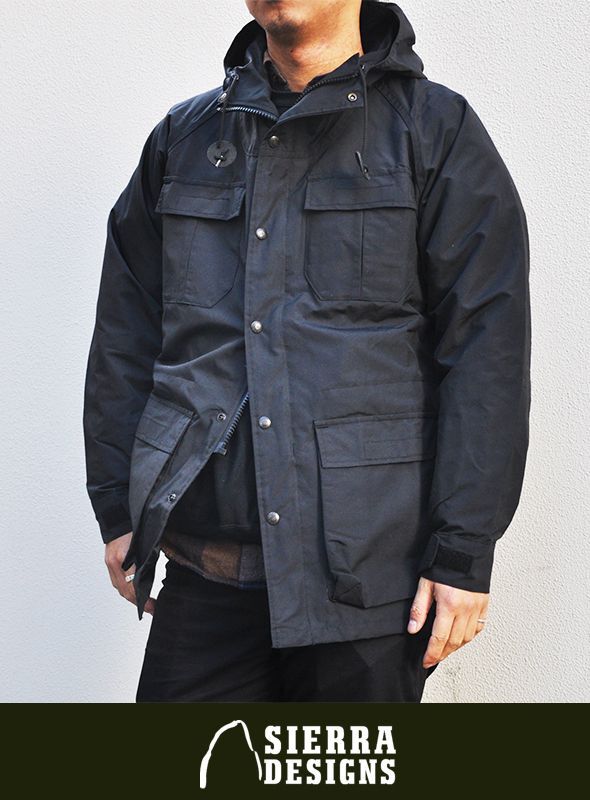 画像: 2022-01-02【SIERRA DESIGNS】 シェラデザイン 60/40 MOUNTAIN PARKA BLACK/BLACK新入荷分アップしました。