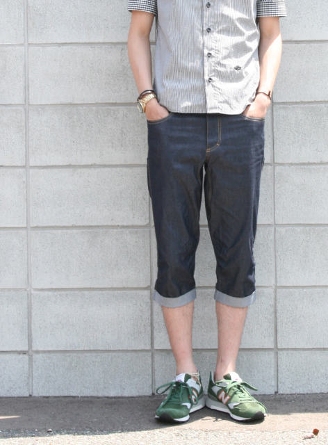 画像: 【nari/furi/ナリフリ】Dry denim cropped新入荷アップしました。