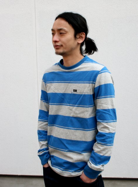 画像: 【RVCA/ルカ】 Auto Stripe Crew L/SボーダーTシャツ新入荷アップしました。