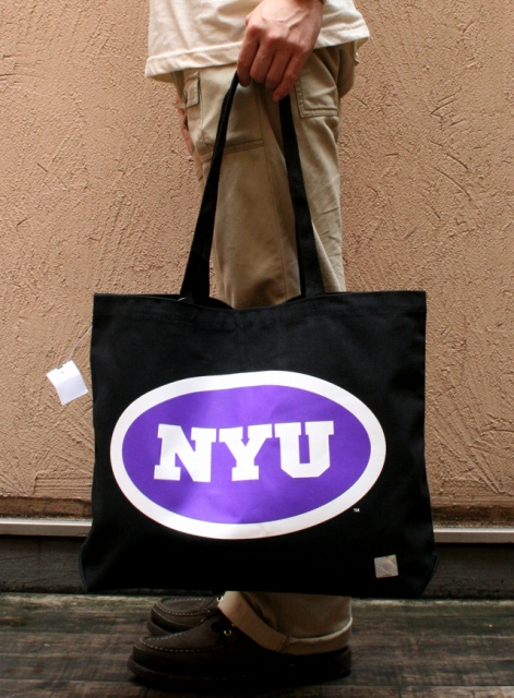 画像: 【NEWYORK UNIVERSITY】キャンバストートバッグ新入荷アップしました。