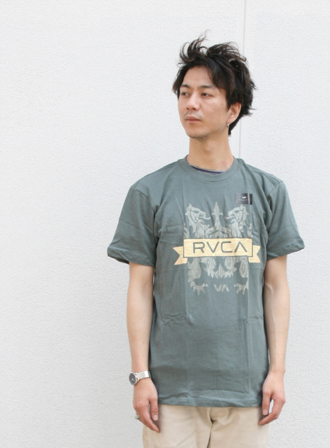 画像: 【RVCA/ルカ】Wooden Crest Tシャツ新入荷アップしました。