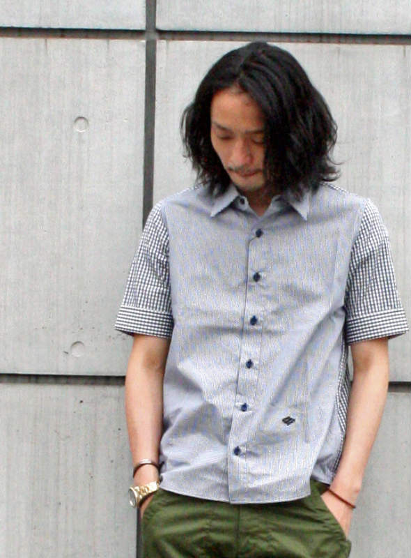 画像: 【nari/furi/ナリフリ】Cut sew check shirt新入荷アップしました。