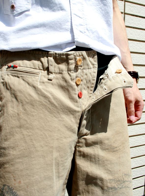 画像: 【RALPH LAUREN】 AFRICAN CUTOFF CHINO SHORTS