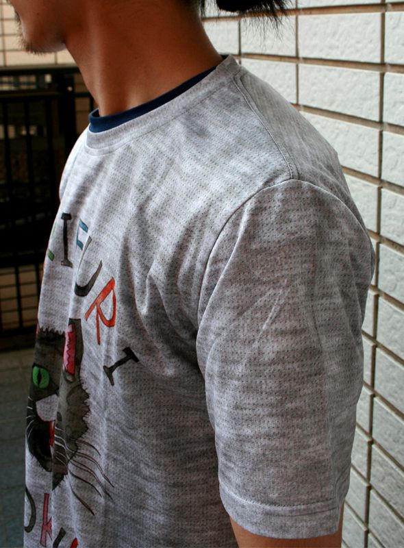 画像: 【nari/furi】 ネコTシャツ(NF368)