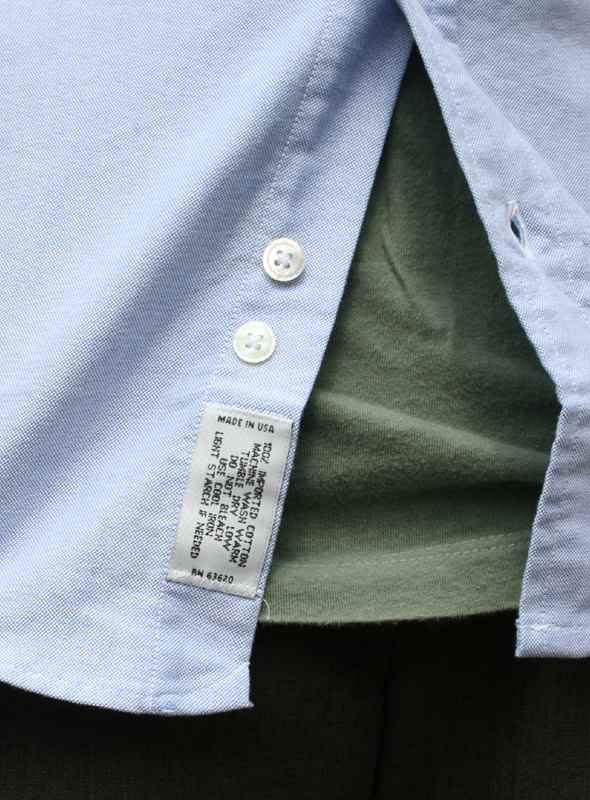 画像: 【Gitman Brothers】 S/S オックスフォードボタンダウンシャツ（ヨーロピアンスタイル）