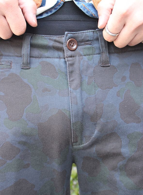 画像: 【KIFFE】 NAVY HUNTER CAMOUFLAGE PANTS