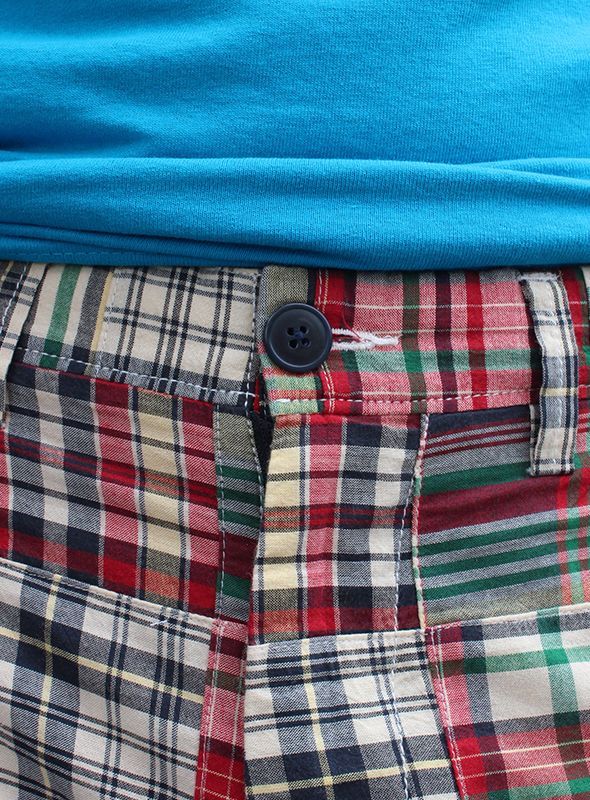 画像: 【J.CREW】patchwork shorts 