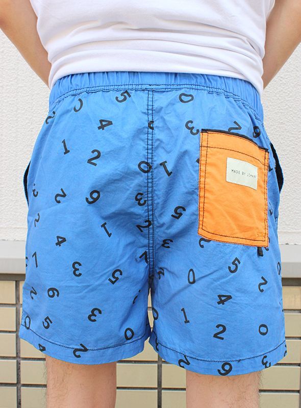画像: 【MADE BY JIMMY】NUMBERS design shorts