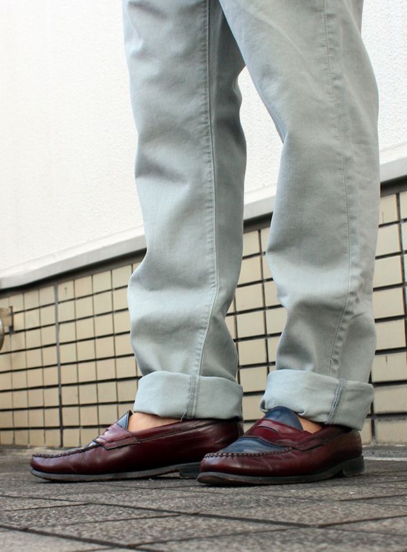 画像: 【RRL ダブルアールエル】Slim Fit PiquePants S.BLU