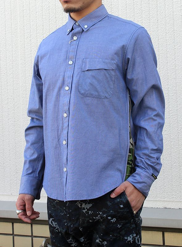画像: 【narifuri】ナリフリ Ventilation shirt ベンチレーションシャツ(NF753)