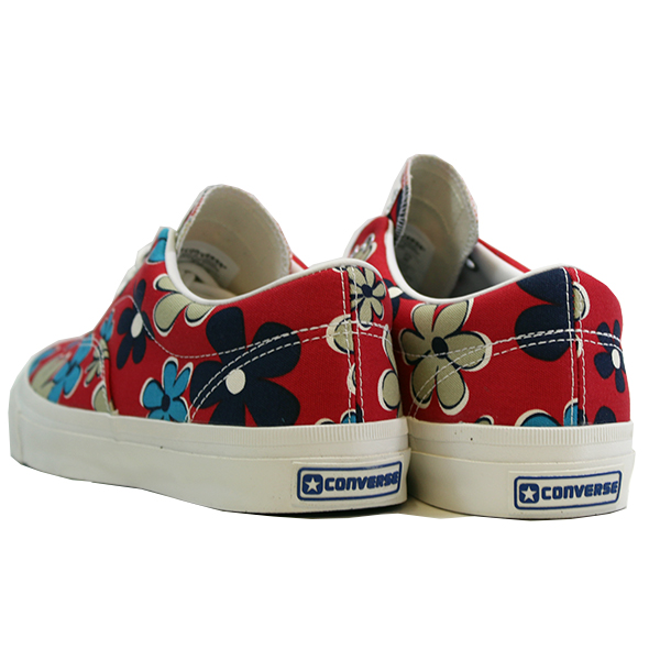 画像: 【CONVERSE】SKIDGRIP RETROFLOWER RED