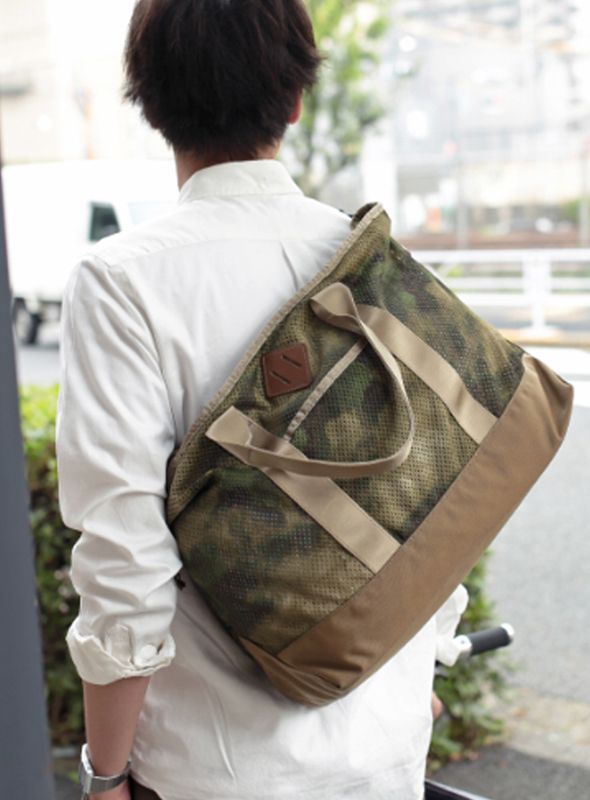 画像: 【narifuri】Heavy mesh tote bag "MIL SPEC Collection"（NF823）
