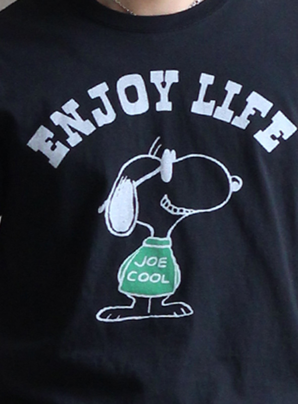 画像: 【anapau】SNOOPY Enjoy Life T-Shirts 