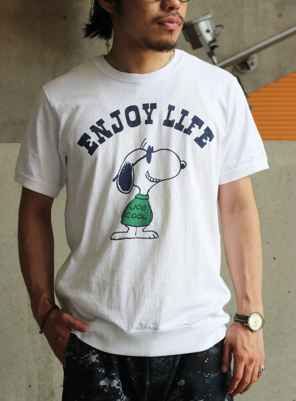 画像2: 【anapau】SNOOPY Enjoy Life T-Shirts  (2)