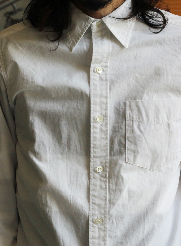 画像: 【RRL】ダブルアールエル コットンL/S-SHIRT WHITE◆SALE 50% off◆