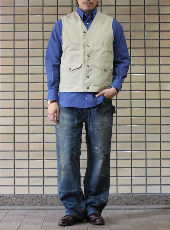 画像: 【FILSON】フィルソン TIN CRUISER VEST カーキ