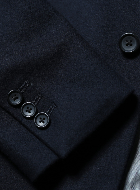 画像: 【narifuri】Lamb's wool saxony tailored jacket（NF838）
