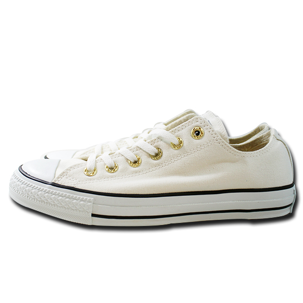 画像: 【CONVERSE】コンバース ALLSTAR オールスター EIGHTSTARS OX WHITE/GOLD