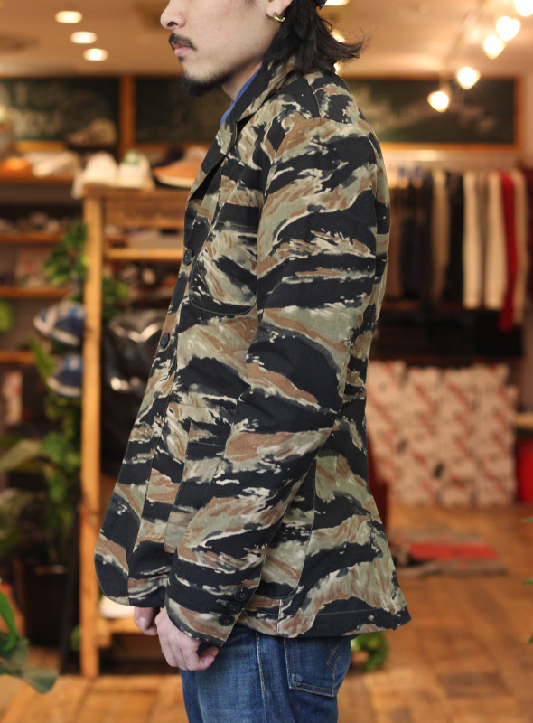 画像: 【EXPANSION】エクスパンション GLEN COVE JACKET BLEED TIGER CAMO