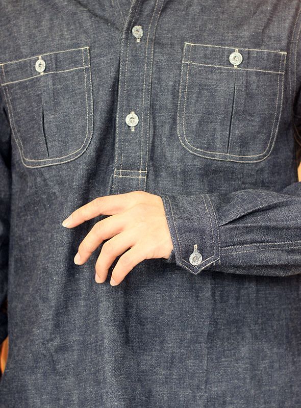 画像: 【RRL】ダブルアールエル RICHMOND P/O DENIM SHIRT LIMITED EDITION