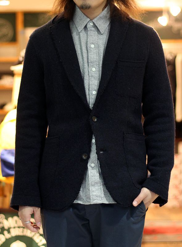 画像2: 【POLO RALPH LAUREN】ポロ ラルフローレン WOOL SWEATER SPORT COAT JACKET◆SALE 50% off◆ (2)