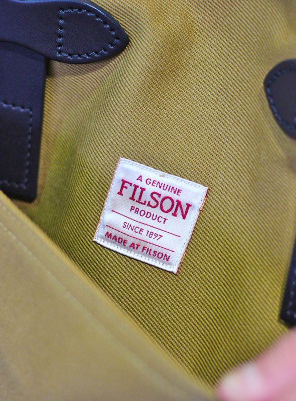 画像: 【FILSON】フィルソン　OPEN TOTE BAG