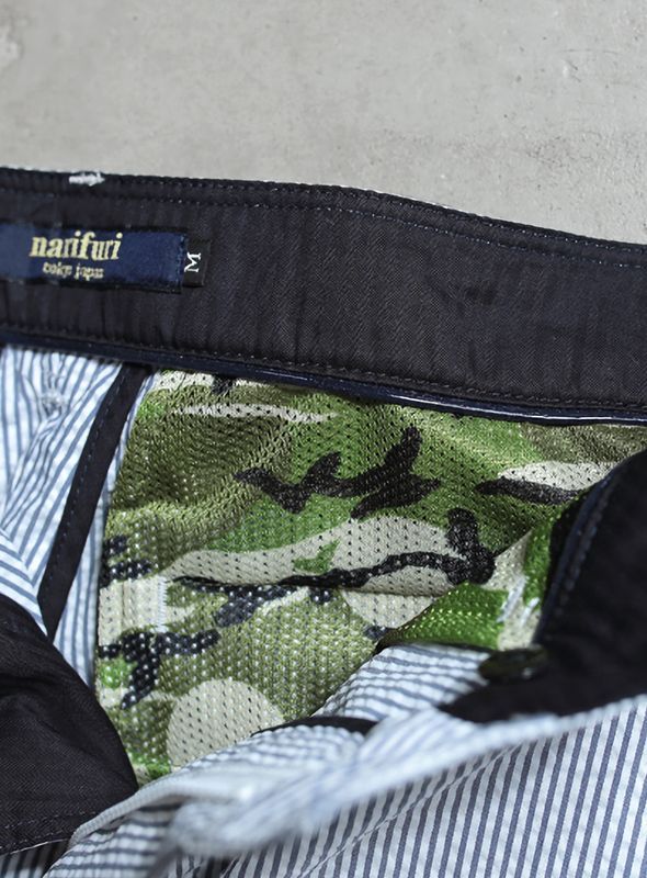 画像: 【narifuri】 ナリフリ Seersucker pocketable pants(NF914)