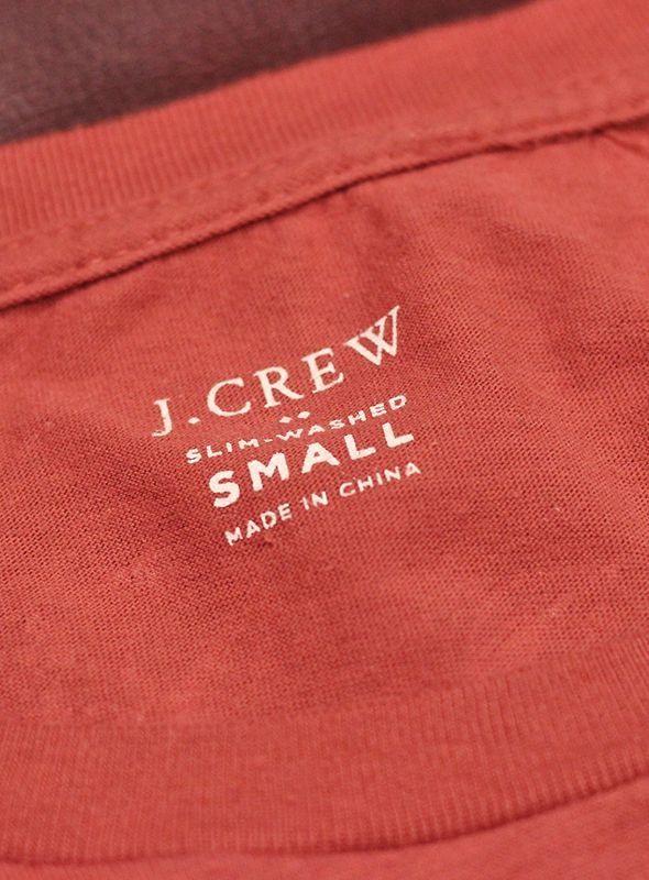 画像: 【J.CREW】ジェイクルー Slim Washed Hawaiian Pocket  S/S TEE RED