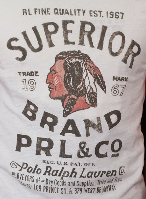 画像: 【POLO RALPH LAUREN】  ポロ ラルフローレン SUPERIOR  S/S TEE NATURAL