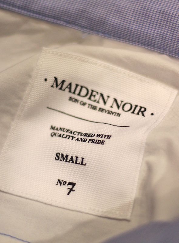 画像: 【MAIDEN NOIR】 メイデン・ノアール   L/S Pullover シャツ  (2色）
