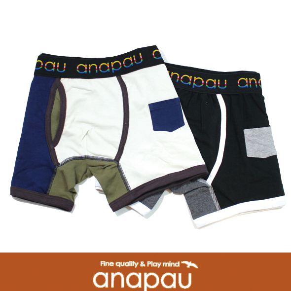 画像: 【anapau】ボクサーパンツ ポケット