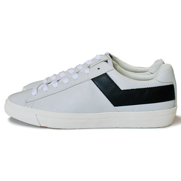 画像: 【PONY】 ポニー TOPSTAR LEATHER WHITE/BLACK 日本別注