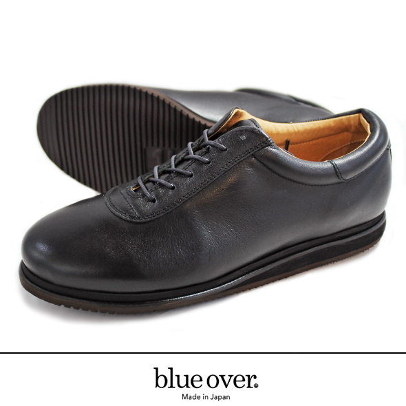 【blueover 】 ブルーオーバー marco マルコ Smooth Leather BLACK 