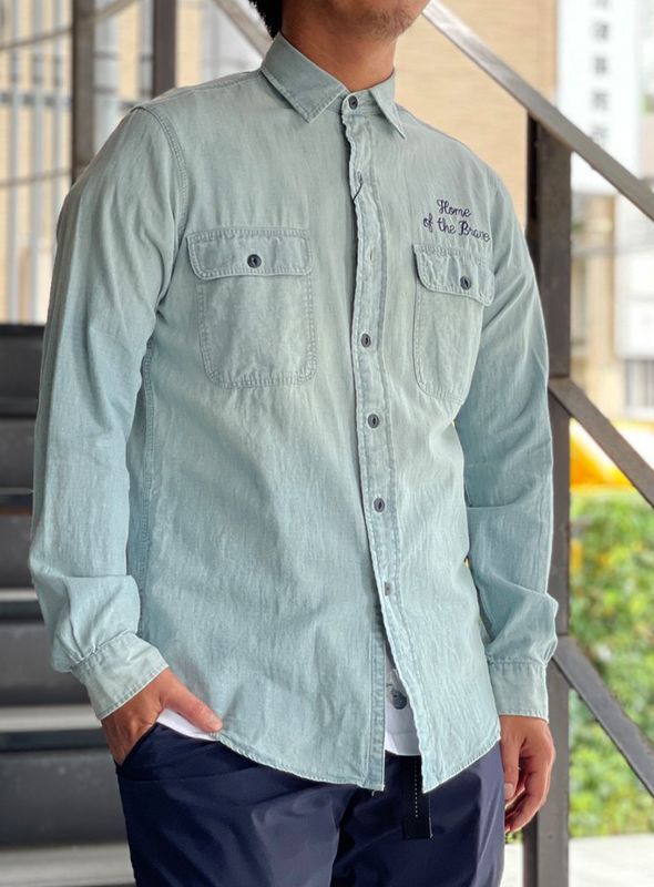 画像: 【POLO RALPH LAUREN】ポロ ラルフローレン Chambray L/S SHIRTS