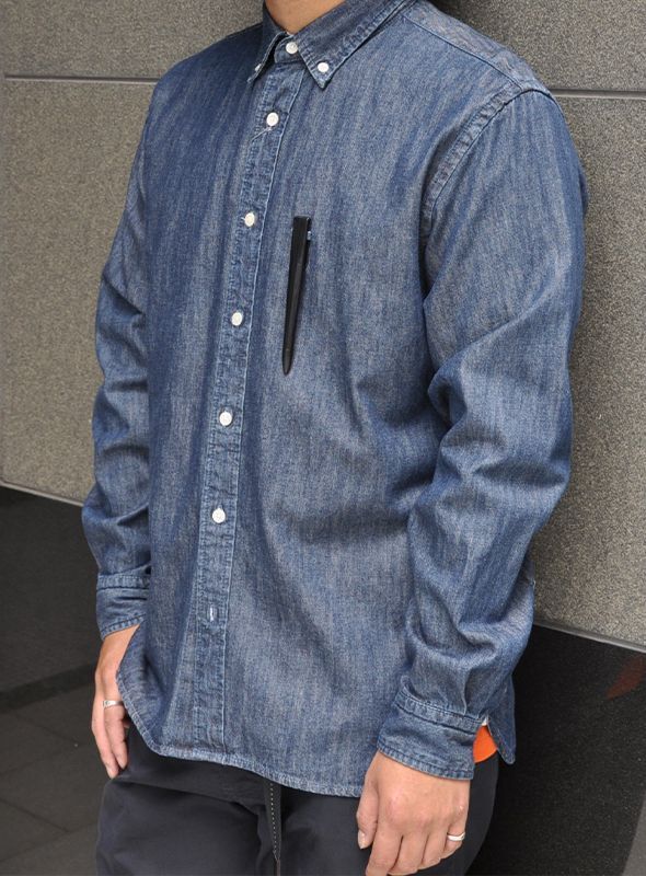 画像: 【evenflow】 イーブンフロウ　BD Chambray shirts