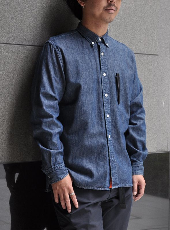 画像: 【evenflow】 イーブンフロウ　BD Chambray shirts