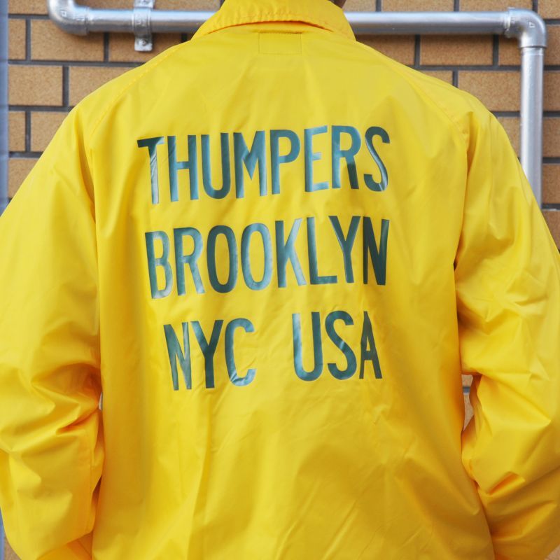 画像: 【THUMPERS NYC】サンパース LOGO COACHES JACKET