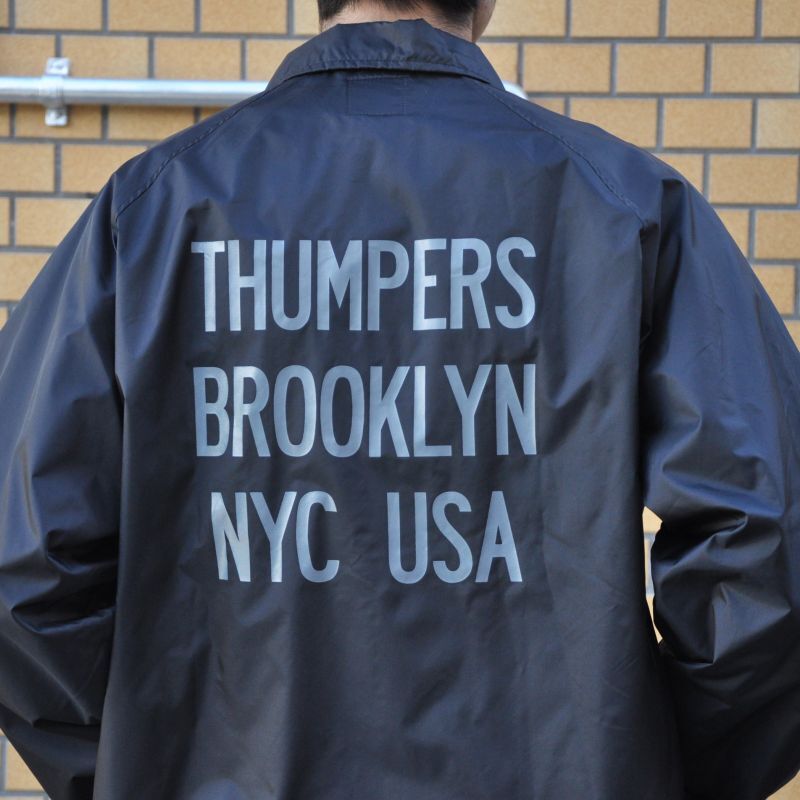 画像: 【THUMPERS NYC】サンパース LOGO COACHES JACKET