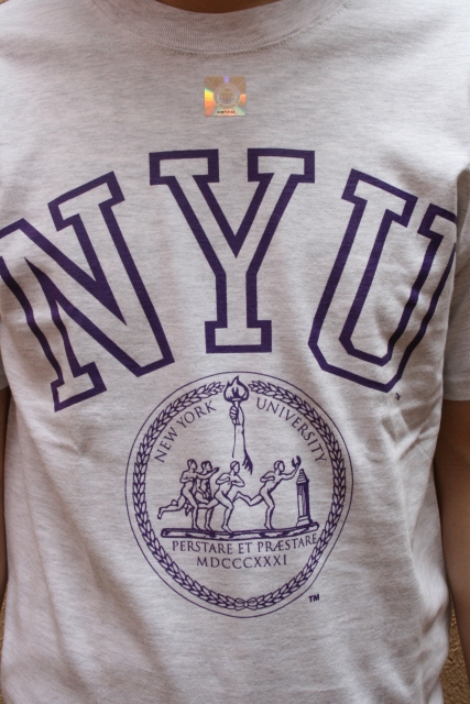 画像: 【NEWYORK UNIVERSITY】S/SカレッジプリントTシャツ#4