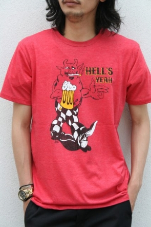 画像: 【Solid Thread / ソリッドスレッズ】S/SプリントTシャツ　HELL'S YEAH